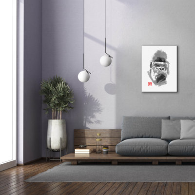 Epic Graffiti 'Gorilla 2' By Pechane, Canvas Wall " Gorilla 2 " by Pechane