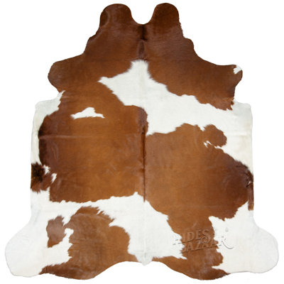 Theekshan Cowhide Abstract Rug