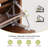 16 Pair Shoe Storage Cabinet With 2 Flip Drawers-67620498