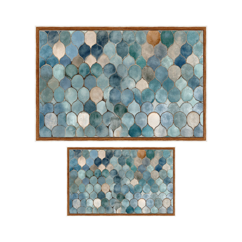 Volf Soft Blue Bathmat Set (2 Pieces) | 100% Polyester, 1.6 x 2.0 ft & 2.0 x 3.3 ft | 650 g/m², 0.2 in Pile Height, Non-Slip Dot Base | Machine Washable, Durable & Easy to Clean | Perfect for Bathroom Décor