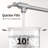 KES Kitchen Pot Filler Classic Style, Over Stove Wall Mounted Pot Filler Stainless Steel No Lead-112384075