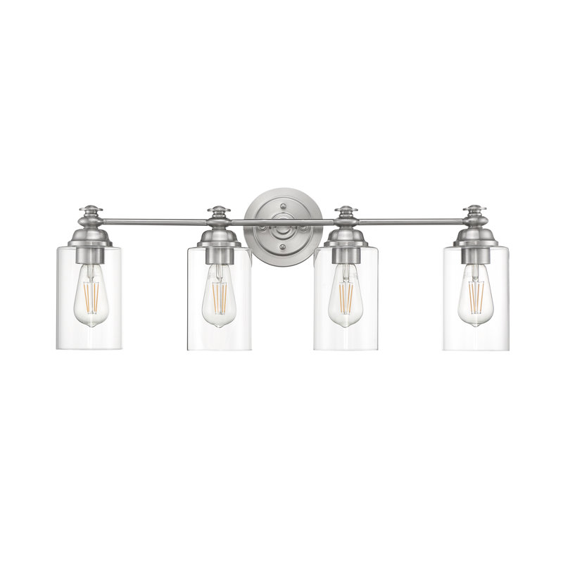 Uffington 4 - Light Vanity Light, Brushed Polished Nickel