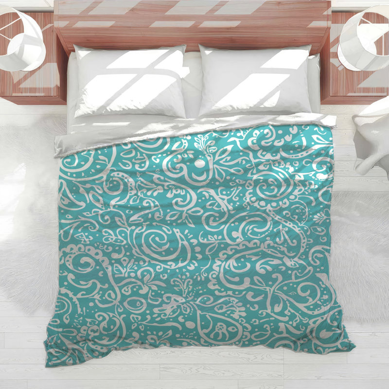  Édredon Paisley Swirl, Twin