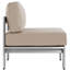 Chaise de patio avec coussins Shore-1473078536