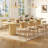 79" Dining Table For 8-10 People
