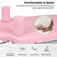 Pilates compacte pliable rose avec 5 ressorts de résistance pour les entraînements à domicile