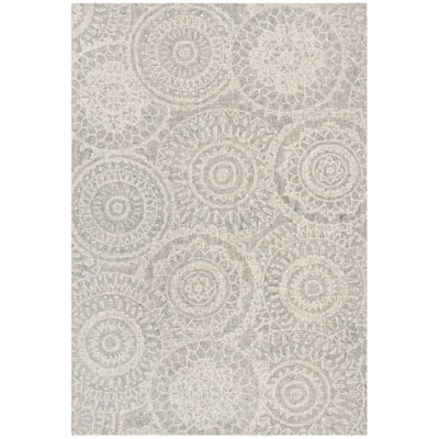 Salerna Hand Tufted Wool Abstract Rug