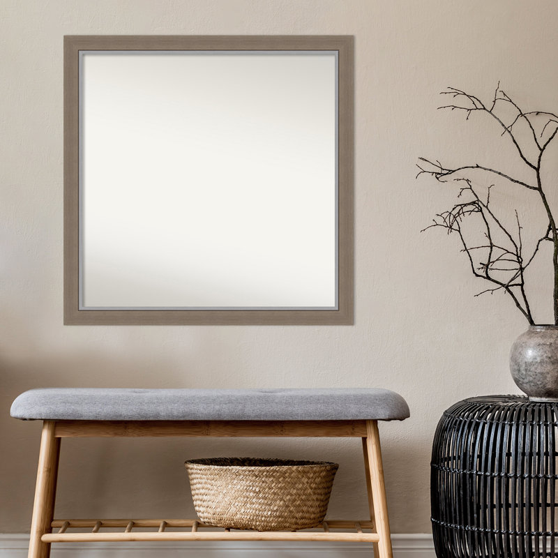 Flat Mirror, 29" x 29"