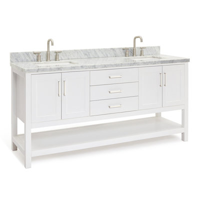 Magnolia Bath Vanity Rectangular Basin S073DCWRV