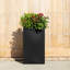 Jardinières rectangulaires en métal pour plantes d'extérieur-1434352637