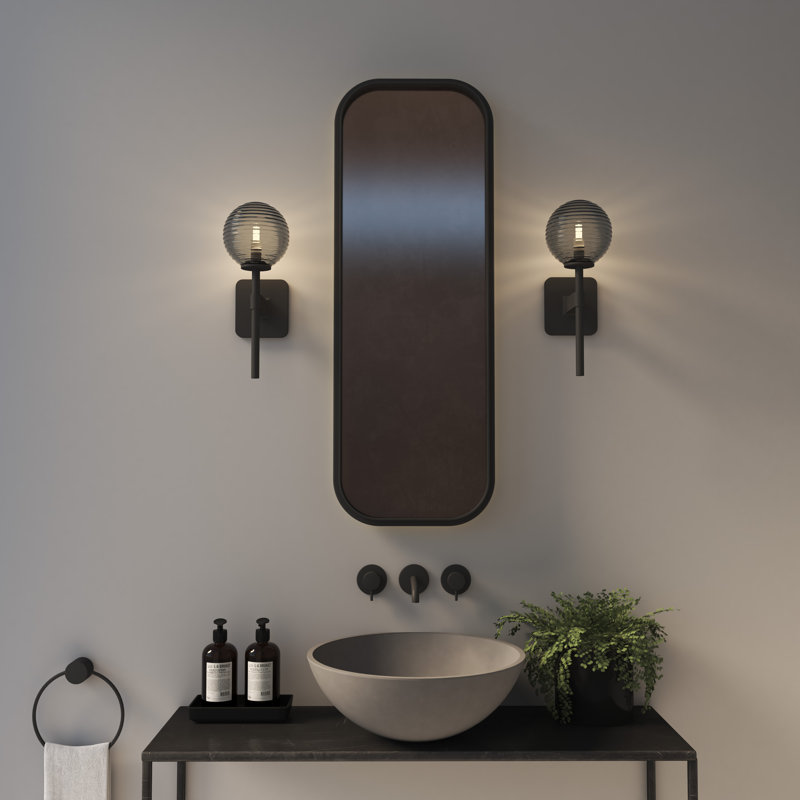 Tacoma 1 - Light Wallchiere, Matte Black, Smoke