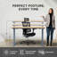Bureau debout autoportant électrique à hauteur réglable 48 po x 30 po Uncage-757325554-803472717