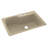 33'' L Mounting / Installation Required Single Bowl Solid Surface Kitchen Sink-38293819-38293821