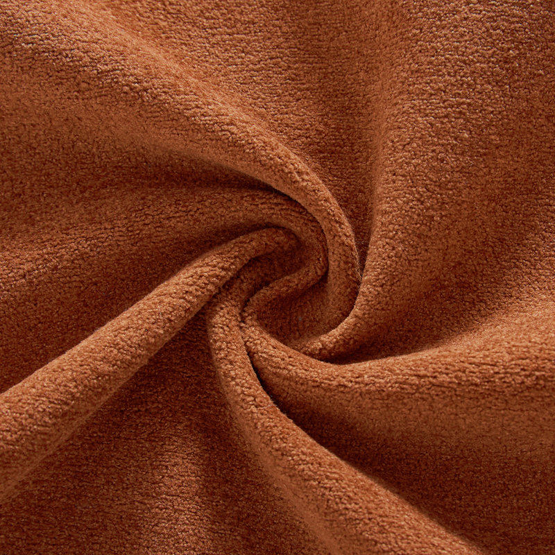 Canapé modulaire en velours 26,7 po Boneless, Orange