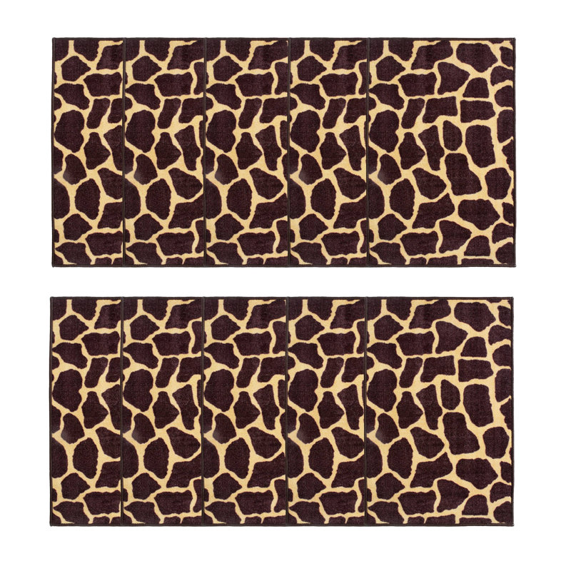 Ensemble de tapis en nylon touffeté Biernat, Rectangle 1 pi 5 po x 2 pi 2 po