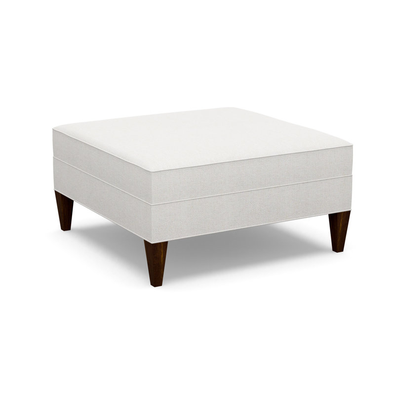 Square Ottoman, Walnut, 2245-80