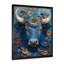 Décoration murale harmonie cosmique - Taureau bleu - Astrologie cosmique-392864285-392864282