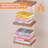 56.3'' H x 11.81'' W 6-Tier Narrow Ladder Bookcase With Wood Shelves And Metal Structure