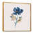 Toile avec cadre flottant or