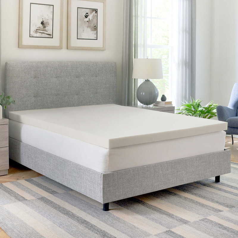 Surmatelas en mousse viscoélastique adaptative 3 pouces AdaptiFoam , Très grand lit