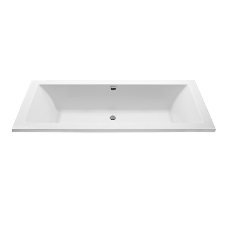 Andrea® 27 86" Undermount Air Bathtub, White