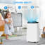 Climatiseur portatif 14 000 BTU avec télécommande, 3 vitesses, mode veille, minuterie 24H, ultra-silencieux, refroidit jusqu'à 750 pieds carrés Pi. Installation facile