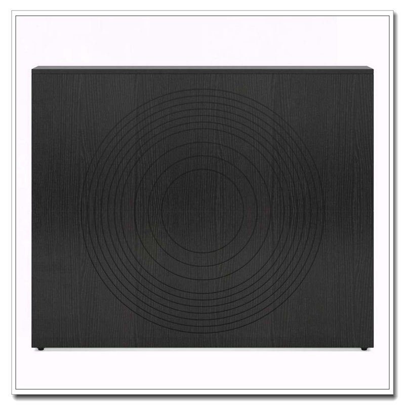 Table de réception Modern, Noir