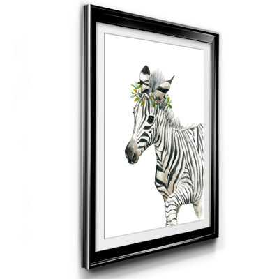 " Savannah Zebra " Painting Print