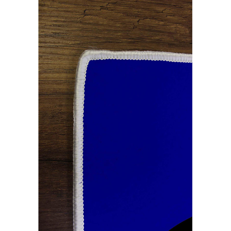 Durable Woven Carpet (50 x 80 cm / 1.6 x 2.6 ft), 100% Polyester, 0.3 in Pile Height | Antibacterial, Non-Slip Underside, Machine Washable | 3D Digital Printing, Perfect for Living Room & Bedroom Decor