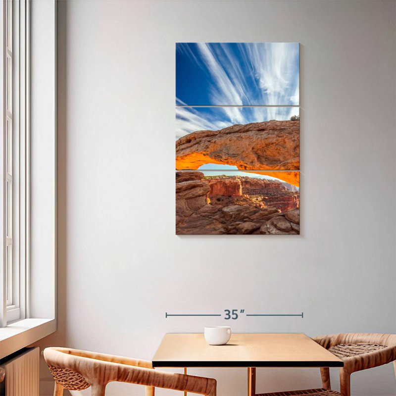 Alvord Mesa Arch Sunrise Glow