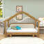 Lit simple en bois avec rails-922188981