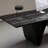 Black Rectangular Solid Wood Writing Desk-31162844