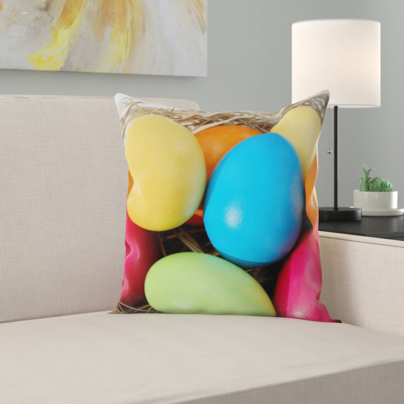 Microsuede Throw Pillow