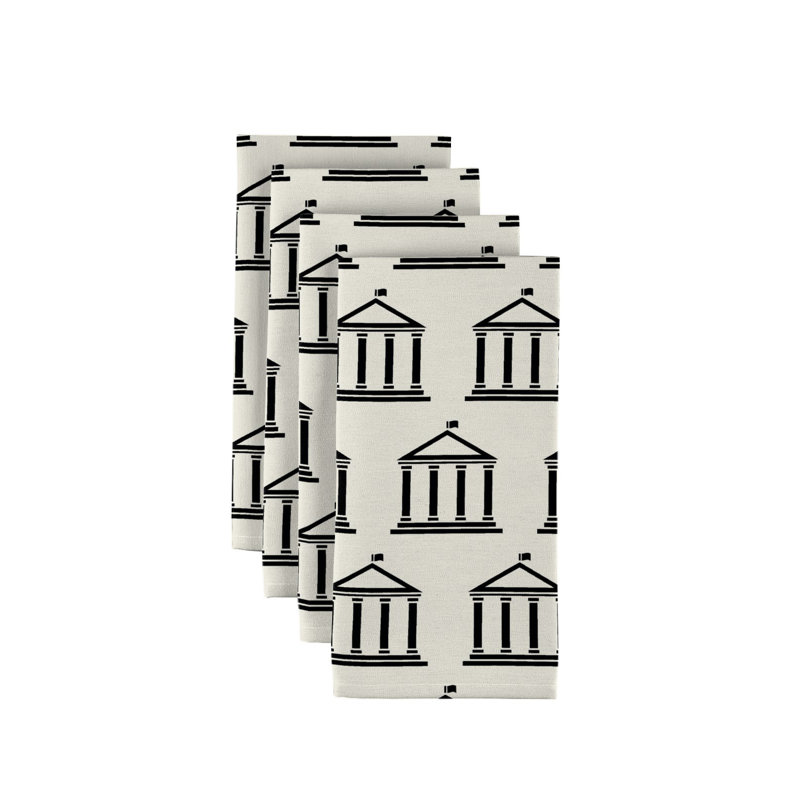 Polyester Abstract Square Napkin