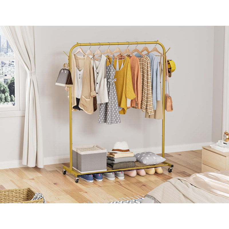 100cm Rolling Clothing Rack