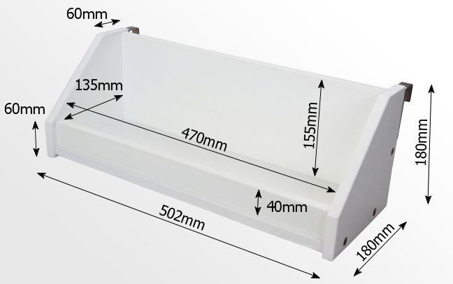 Bed Hanging Toy Shelf