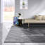 Kollektion 1843 No Pattern And No Solid Colour Gray Brown Area Rug-98593691