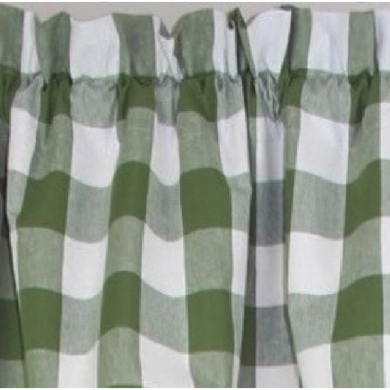 Cantonnière en coton l 6,5 po Anceline