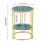 Oshrit Stone Top End Table