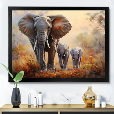 Éléphant, reproduction d'art sur toile, éléphant