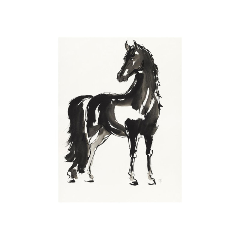 Horse V2 Print by Chris Paschke, Glass Coat, 32" H x 24" W