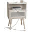 Table de chevet en bois massif Birdsall-86870245