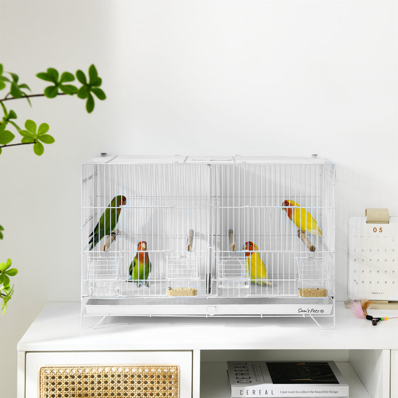 Willow 24'' Bird Cage, White