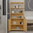 High-capacity Bamboo Storage Rack Modern Design For Multi-scene Use