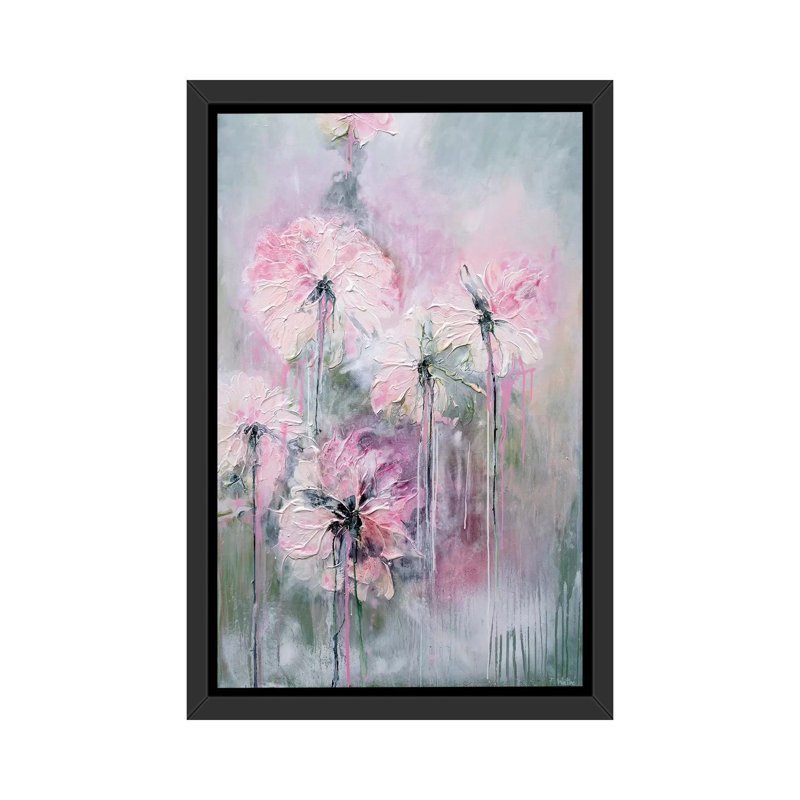 «Gentle Summer Rain», reproduction d'art, H 60 po x l 40po x P 1,5 po, Cadre noir
