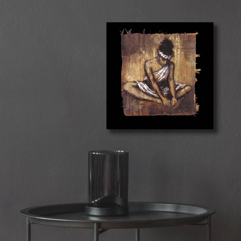 «Soulful Grace II» par Monica Stewart, H 12 po x l 12 po x P 0,13 po