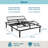 Wayfair Sleep Hilversum Basic Adjustable Bed with Remote-714681749