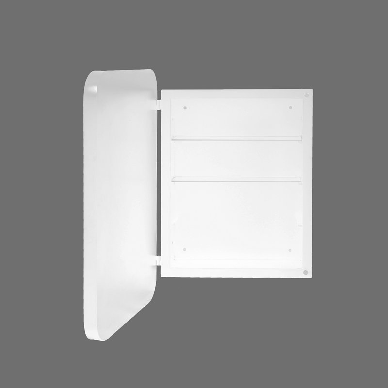16X24 Inch Recessed Metal Framed Medicine Cabinet With Mirror And Adjustable Shelves Wall Mirror With Storage For Bathroom