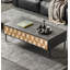 Table basse rectangulaire en bois massif