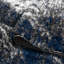 Tapis abstrait à poils longs noir / bleu marine / gris-70569922